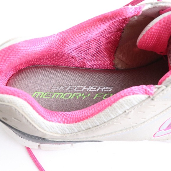 Sketchers Women's Lite Weight Flex Sole Memory Foam Trainers Size 10 Extra Wide - Picture 9 of 10